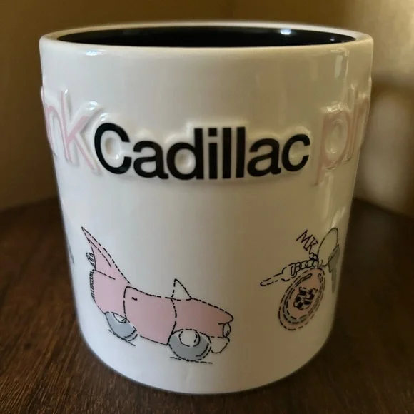 MK Mary Kay Pink Cadillac Coffee Cup Tea Mug Collectible - Picture 2 of 8